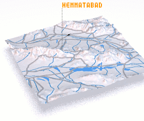 3d view of Hemmatābād