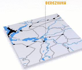 3d view of Berëzovka