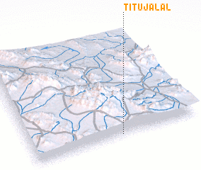 3d view of Tītū Jalāl