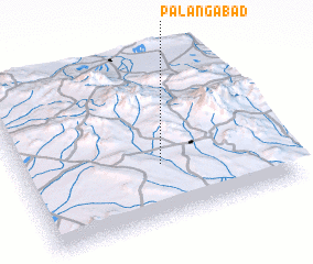 3d view of Palangābād