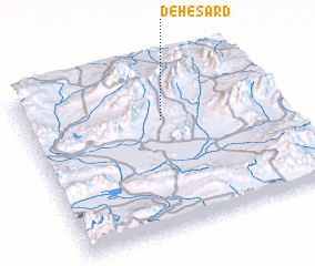 3d view of Deh-e Sard