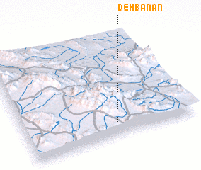 3d view of Deh Banān