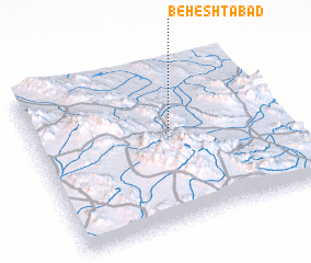 3d view of Beheshtābād