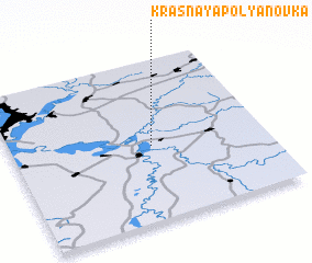 3d view of Krasnaya Polyanovka