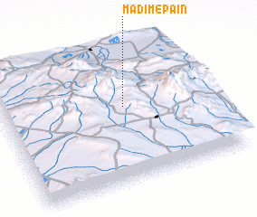 3d view of Madīm-e Pā\