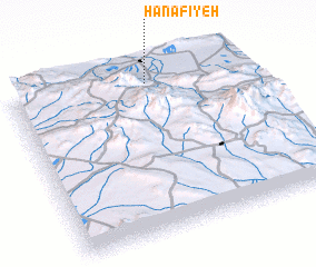 3d view of Ḩanafīyeh