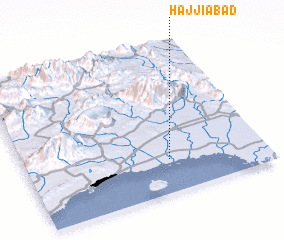 3d view of Ḩājjīābād