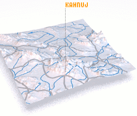 3d view of Kahnūj