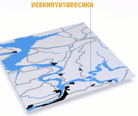 3d view of Verkhnyaya Rechka