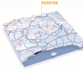 3d view of Poshtom