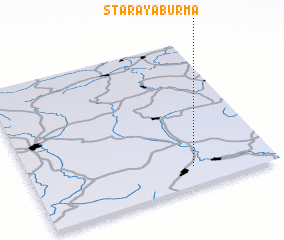 3d view of Staraya Burma