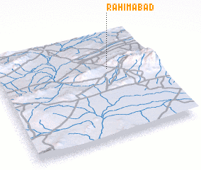 3d view of Raḩīmābād