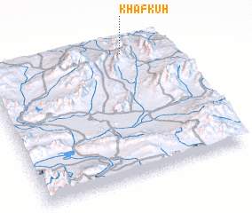 3d view of Khāf Kūh