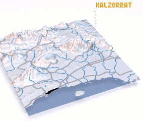 3d view of Kal Z̄orrat