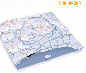 3d view of Shāhbāzān