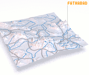 3d view of Fatḩābād