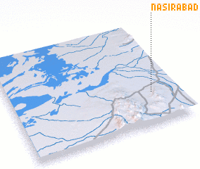 3d view of Naşīrābād