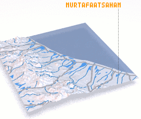 3d view of Murtafa‘āt Şaḩam