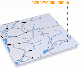 3d view of Nizhneye Nugushevo