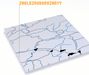 3d view of Zheleznodorozhnyy