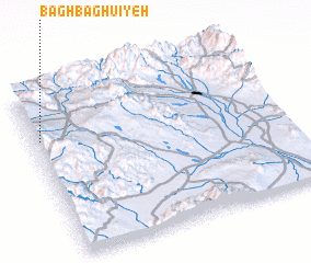 3d view of Bāgh Bāghū\