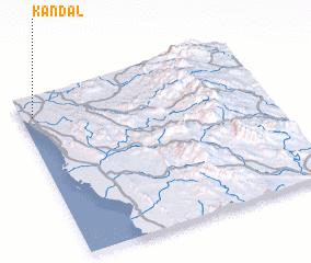 3d view of Kandāl