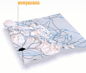 3d view of Homqāvand
