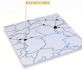 3d view of Russkiy Sars