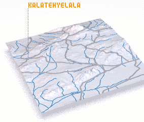 3d view of Kalāteh-ye Lālā