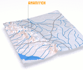 3d view of Amānīyeh