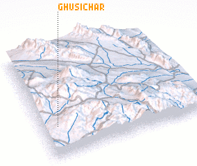 3d view of Ghusichār