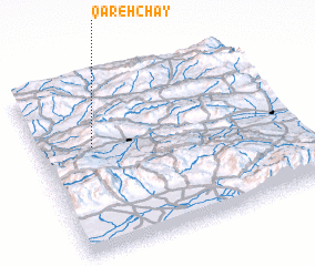 3d view of Qareh Chāy