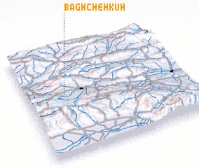 3d view of Bāghcheh Kūh