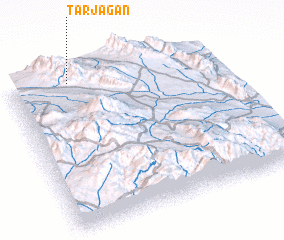 3d view of Tarjagān