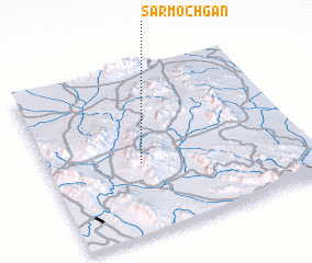 3d view of Sar Mochgān