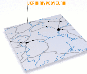 3d view of Verkhniy Pod”yel\