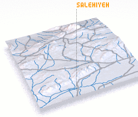 3d view of Şāleḩīyeh