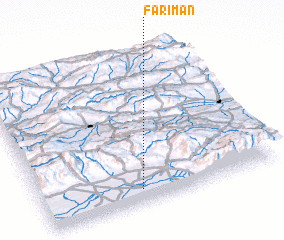 3d view of Farīmān