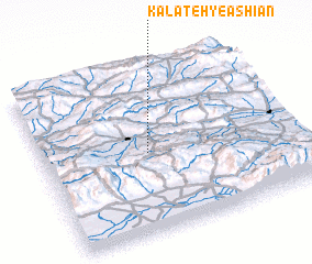 3d view of Kalāteh-ye Āshīān