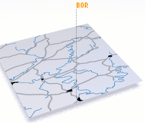 3d view of Bor