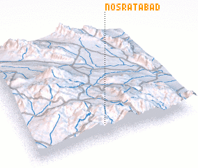 3d view of Noşratābād