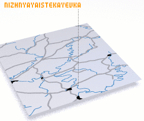 3d view of Nizhnyaya Istekayevka