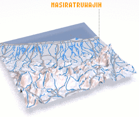 3d view of Maşīrat Ruwājiḩ