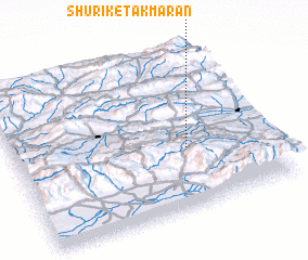 3d view of Shūrīk-e Takmarān