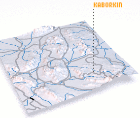 3d view of Kaborkīn