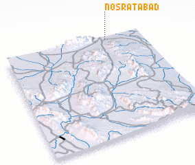 3d view of Noşratābād