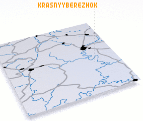 3d view of Krasnyy Berezhok