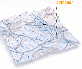 3d view of ‘Azīzābād