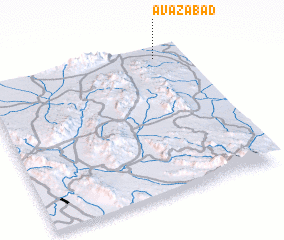 3d view of ‘Avaẕābād