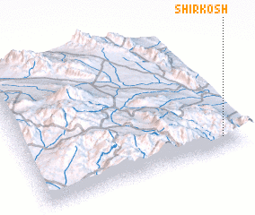 3d view of Shīrkosh